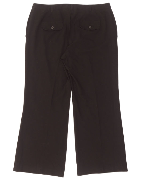 Marks & Spencer ženske hlače visokog struka UK 16 Large W34 L28 crne