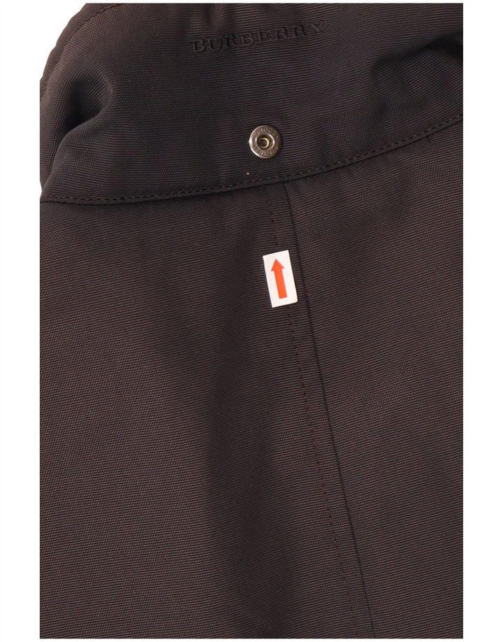 BURBERRY Muški kaput UK 40 Large Black Polyamide Classic