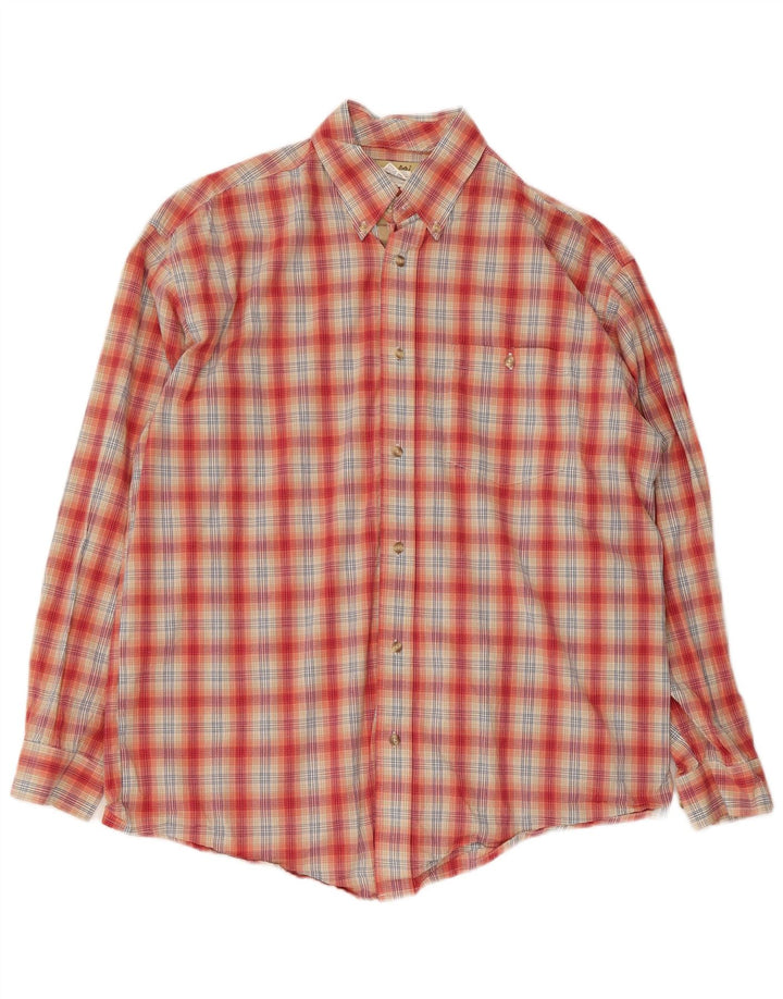 Wrangler muška košulja veliki crveni karirani pamuk