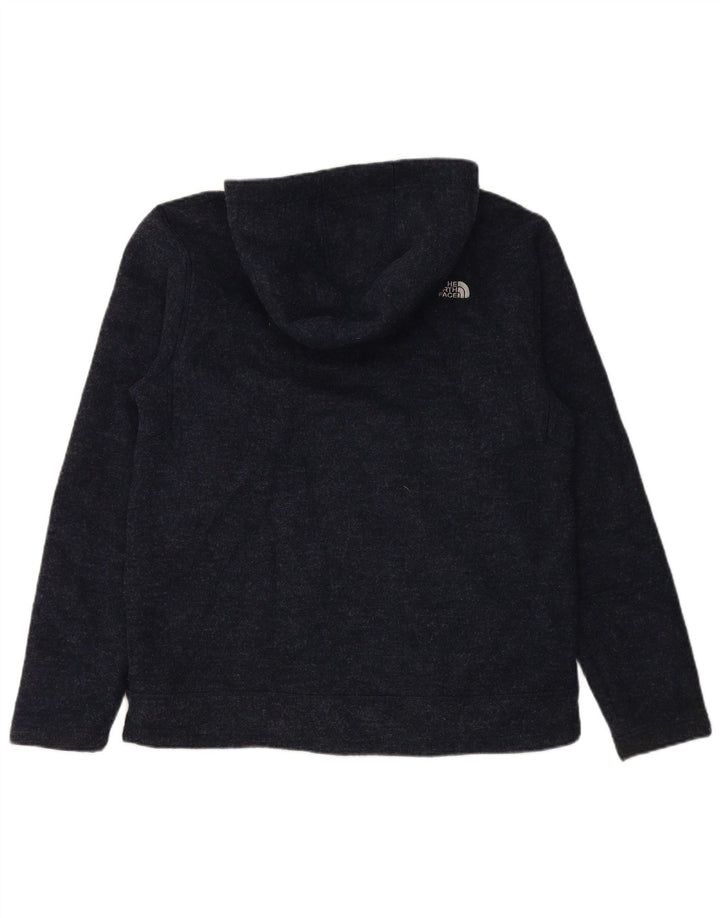 THE NORTH FACE Veliki muški kardigan pulover s kapuljačom od tamnoplavog poliestera