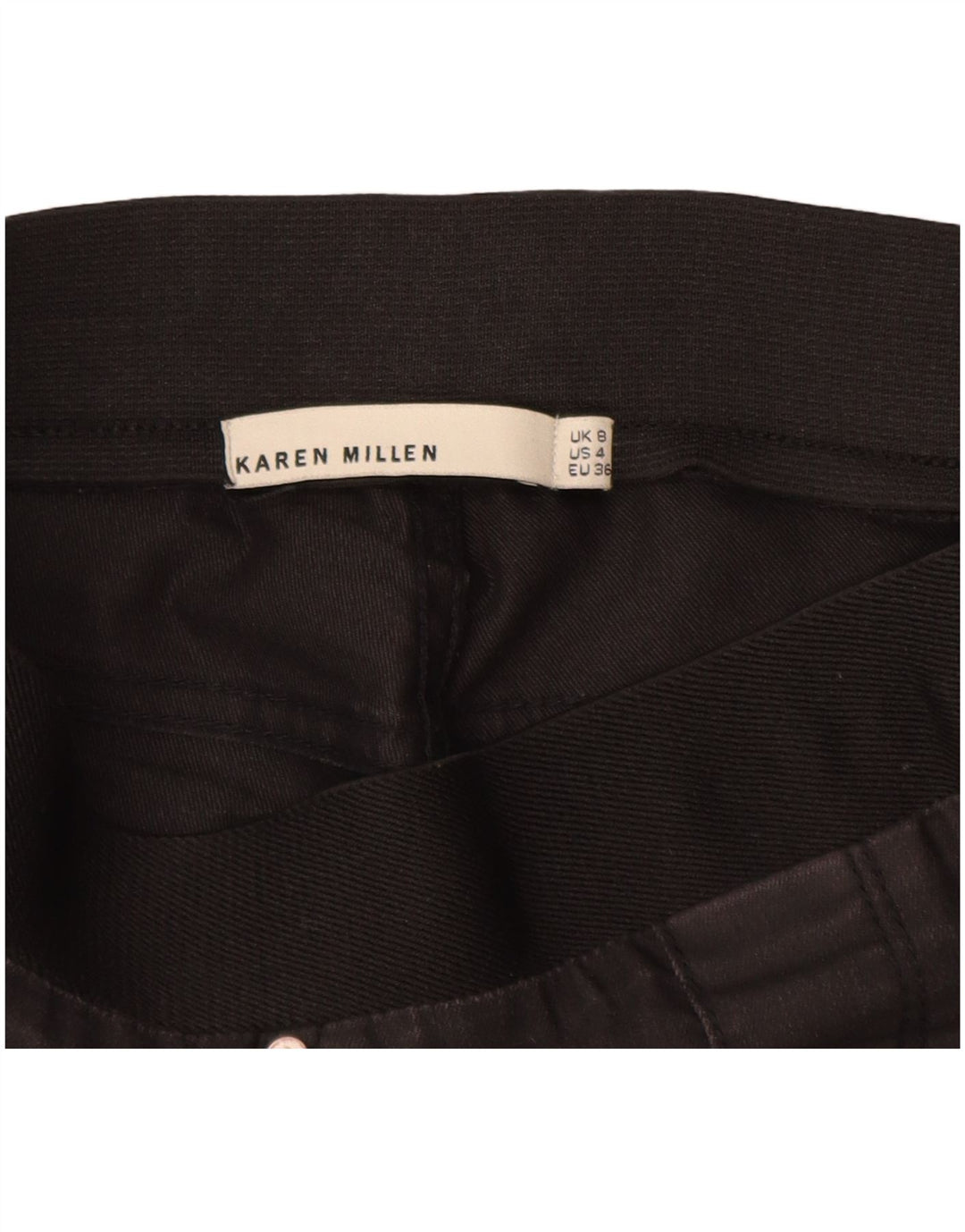 KAREN MILLEN Ženske jegging hlače UK 8 Male W26 L29 crne
