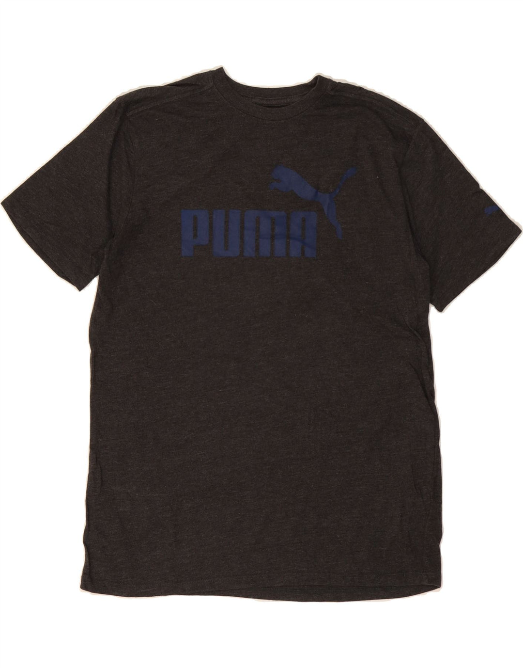 PUMA Mens Graphic T-Shirt Top Small Grey Cotton Vintage Puma and Second-Hand Puma from Messina Hembry 