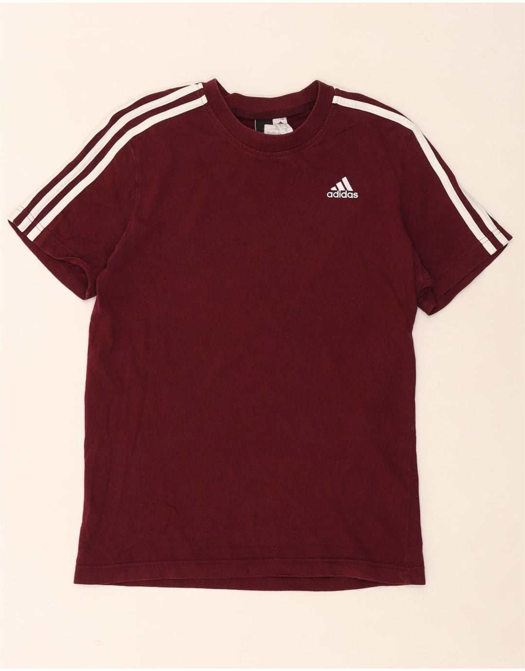 ADIDAS muška majica kratkih rukava, mala kestenjasta pamuk