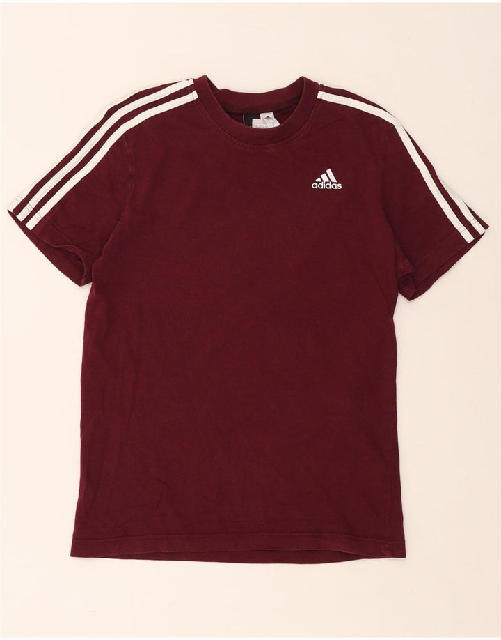 ADIDAS muška majica kratkih rukava, mala kestenjasta pamuk