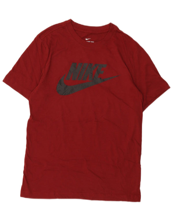 Nike Muška majica kratkih rukava s grafičkim motivima, mali tamnocrveni pamuk