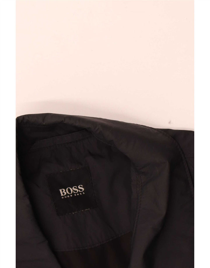 Muška bomber jakna Hugo Boss UK 38 srednje crne boje