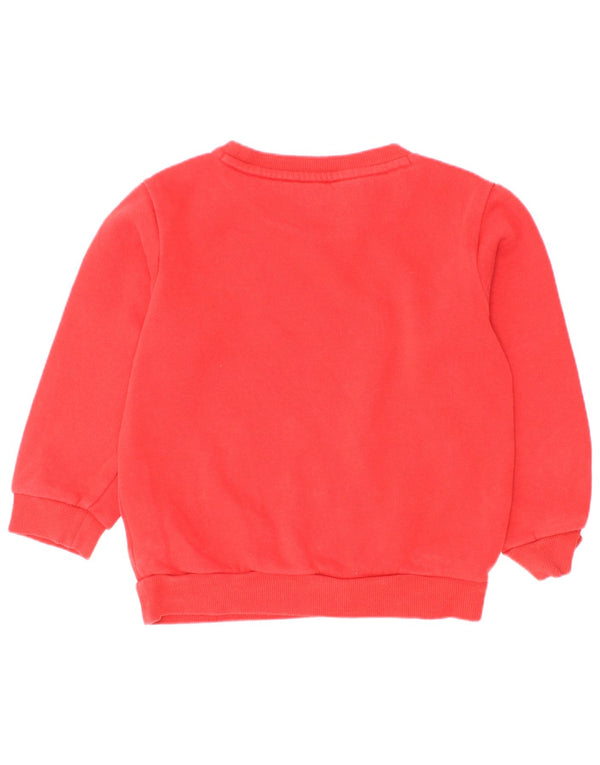 Adidas majica s grafičkim motivima za dječake 2-3 godine, crveni pamuk