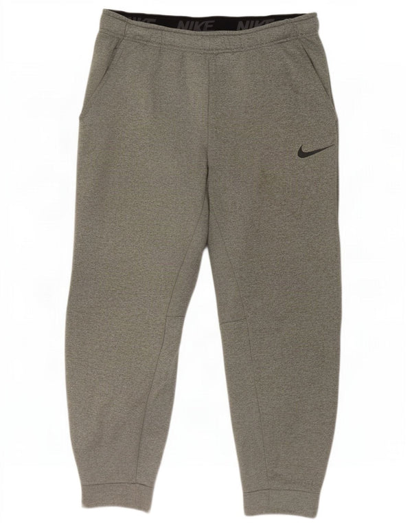 Nike Mens Dri Fit Trenirka Hlače Joggers Large Gray Poliester