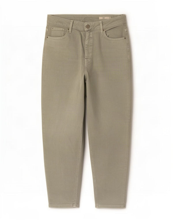 Marks & Spencer ženske Mom Crop sužene traperice UK 16 Large W32 L25 Zelene