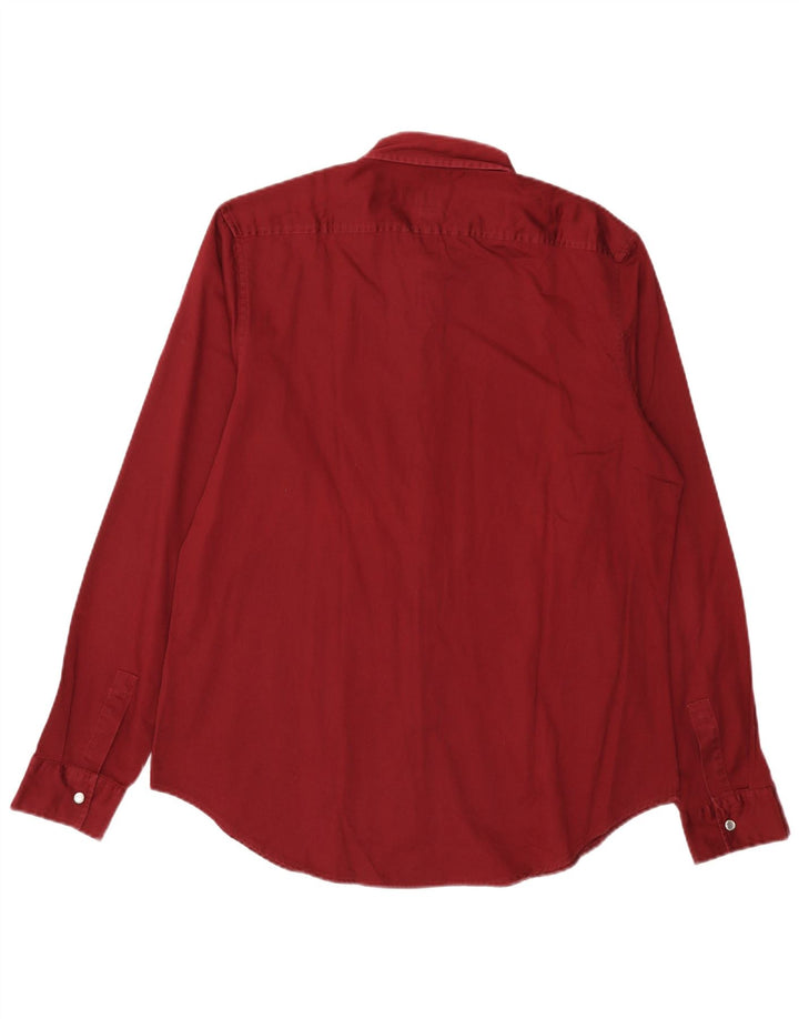 Calvin Klein Jeans muška košulja velika kestenjasta pamuk