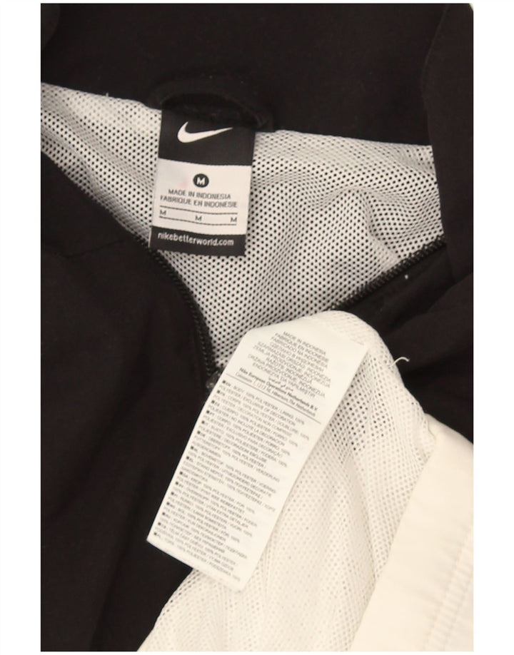 Nike muška gornja jakna trenirke srednje crne boje od poliestera