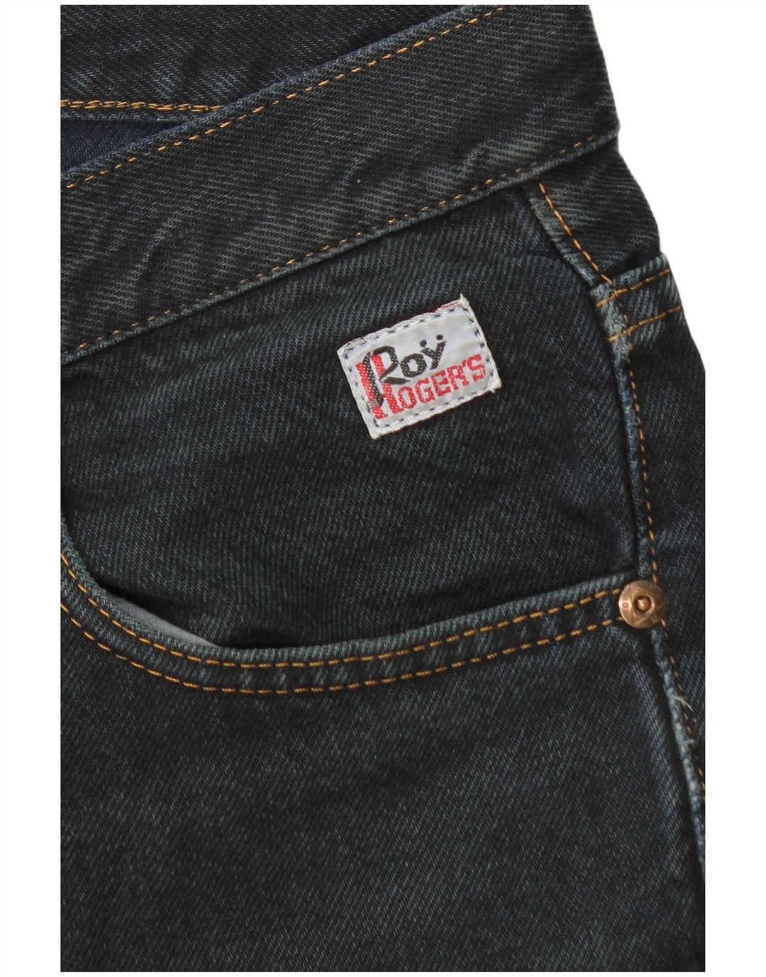 Roy Rogers muške ravne traperice W30 L28 tamnoplave