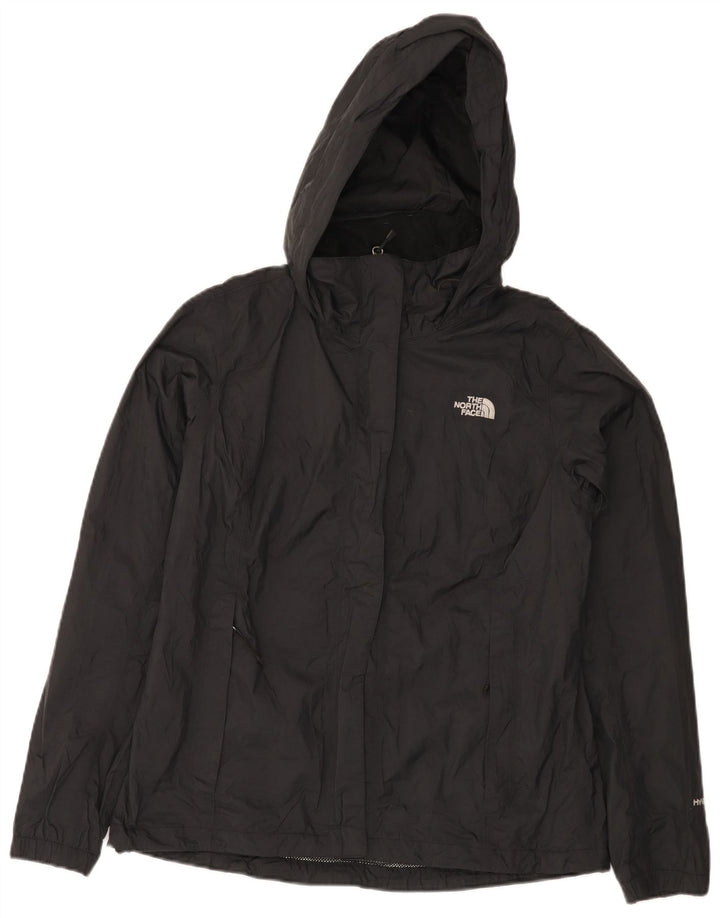 The North Face ženska kišna jakna s kapuljačom UK 14 Srednji crni najlon