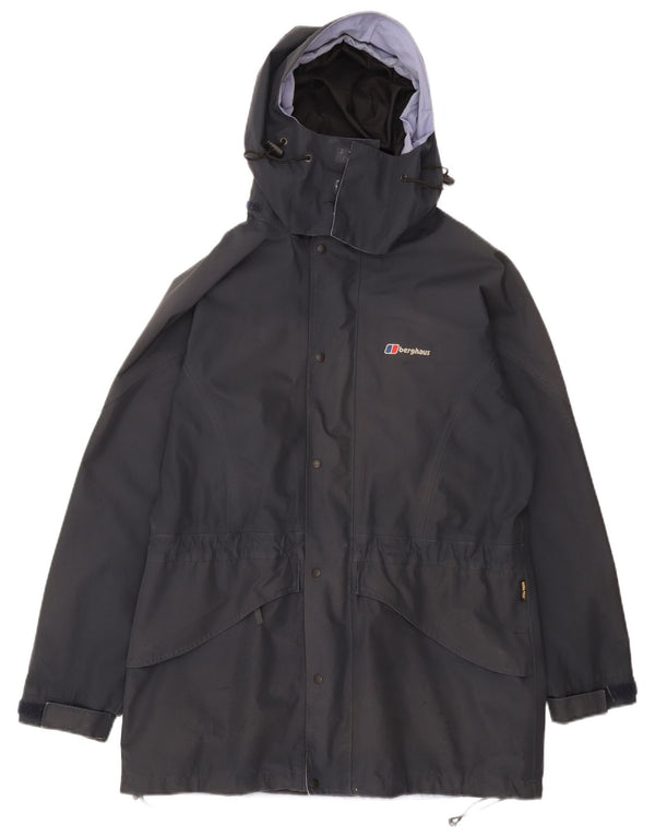 Berghaus velika ženska vjetrovka s kapuljačom UK 16 velika tamnoplava