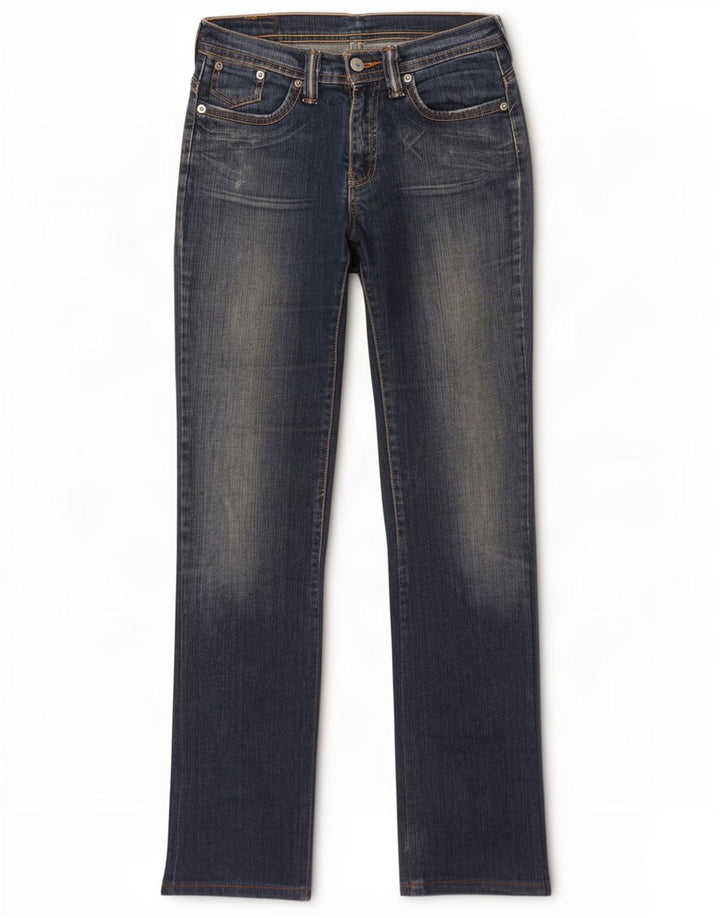 Levi's ženske ravne traperice W28 L34 plavi pamuk