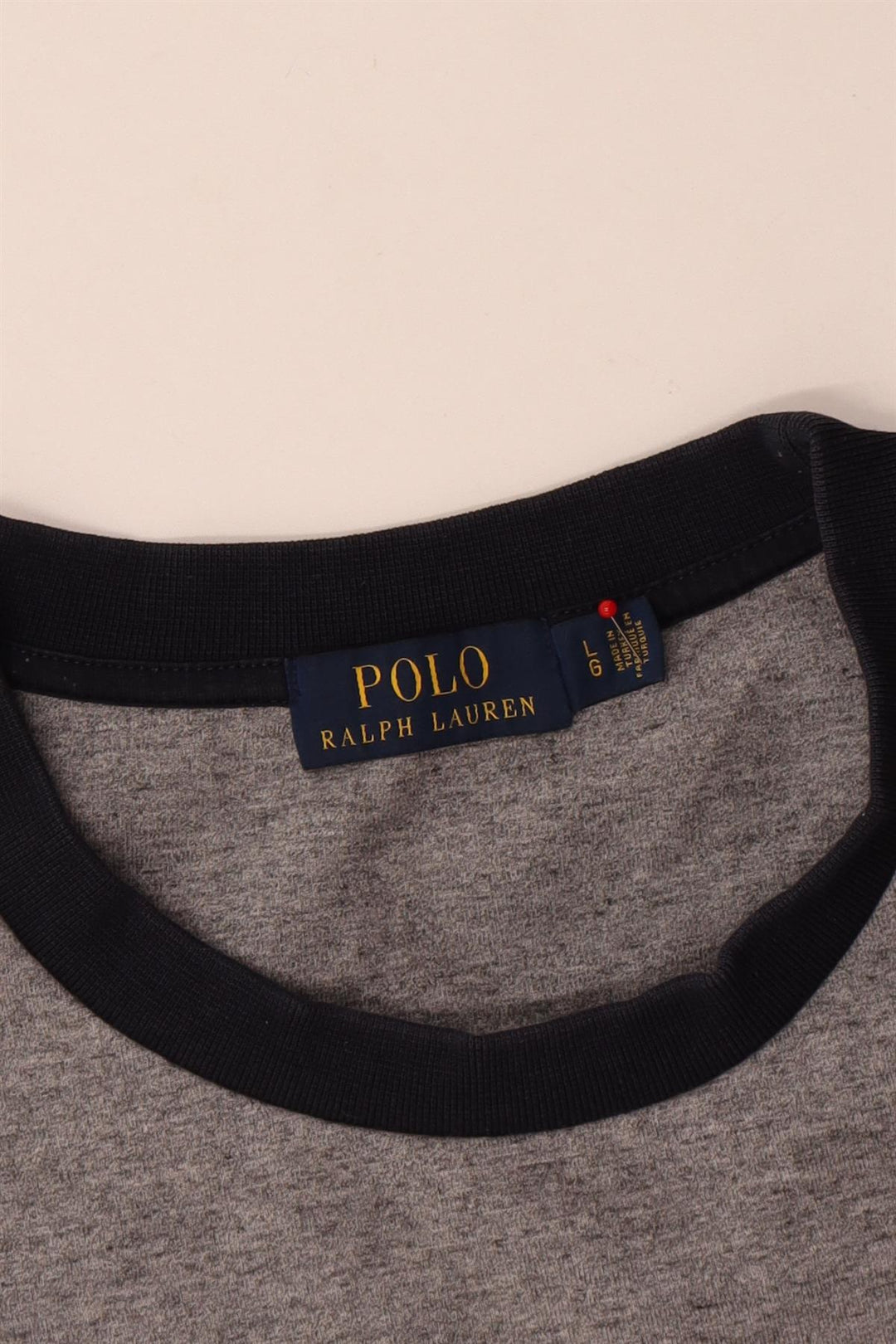 Polo Ralph Lauren muška majica s kratkim rukavima Veliki sivi poliester u boji