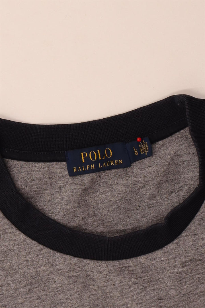 Polo Ralph Lauren muška majica s kratkim rukavima Veliki sivi poliester u boji