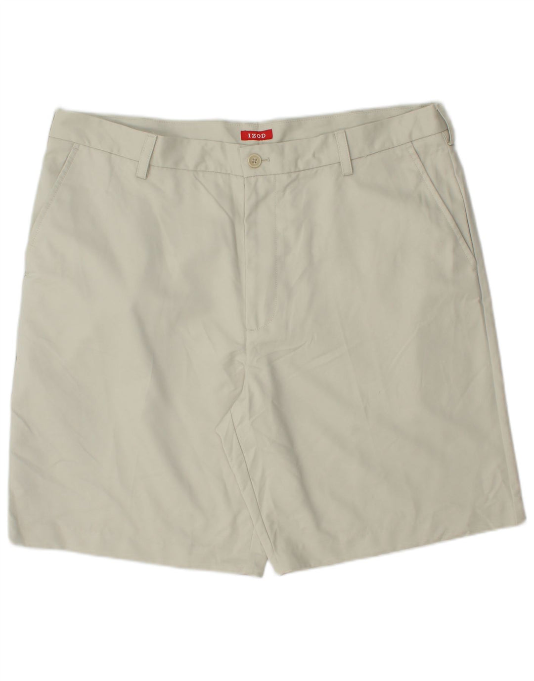 IZOD Muške chino kratke hlače W40 XL bež poliester