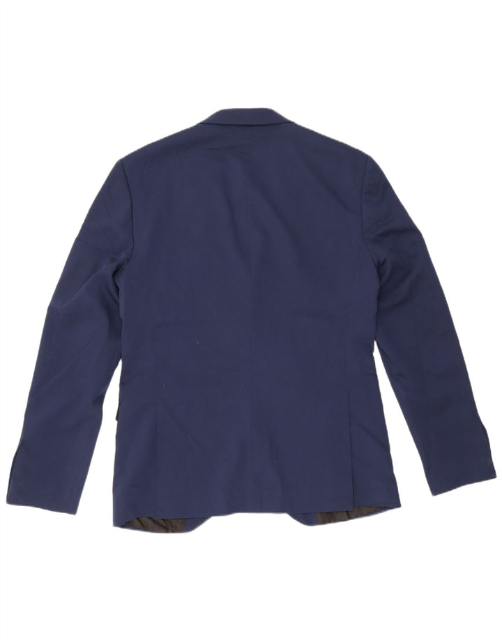 Jack & Jones muška super tanka jakna sa 2 gumba IT 50 Large tamnoplava