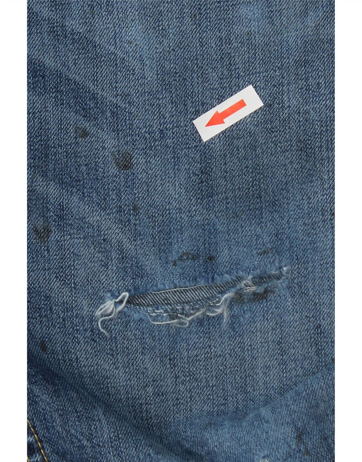 Levi's muške 511 uske traperice s oštećenjem W34 L34 plavi pamuk