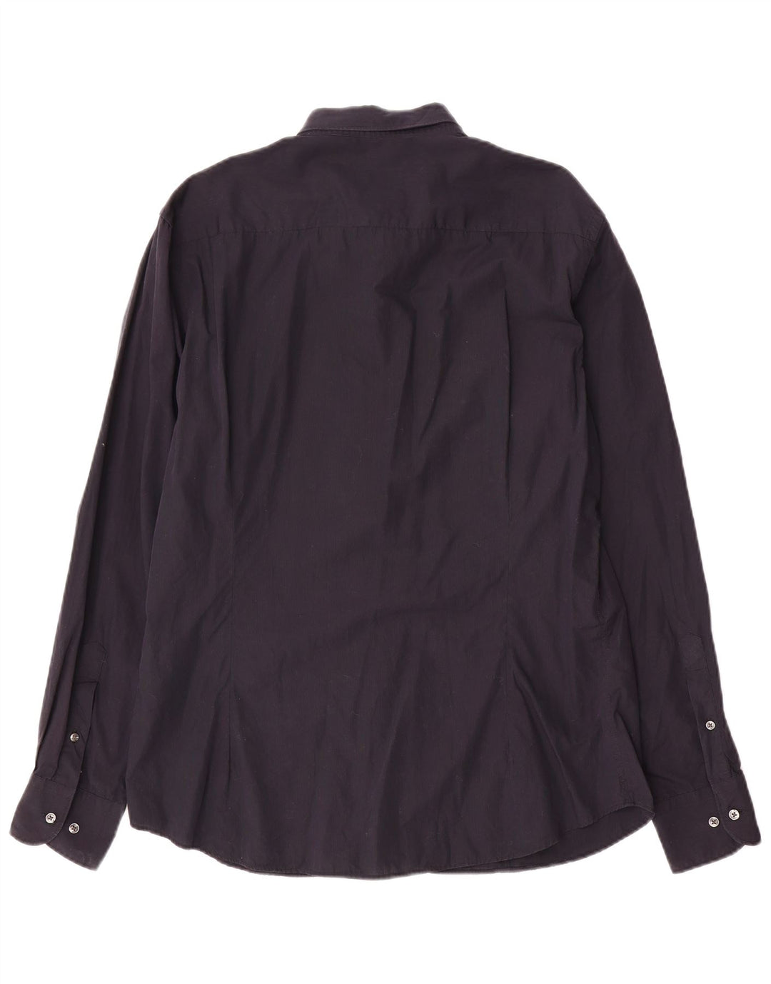 MASSIMO DUTTI Muška uska košulja XL tamnoplavi pamuk