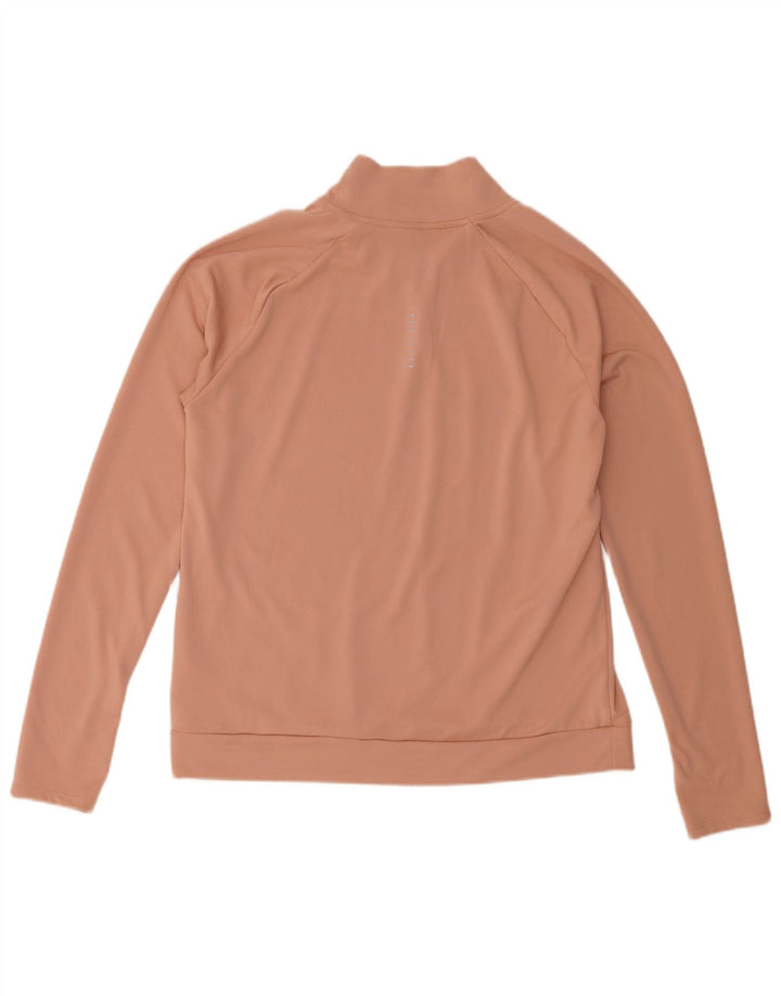 Nike Ženski Dri Fit Graphic Pulover Trenirka Top UK 14 srednje ružičasta