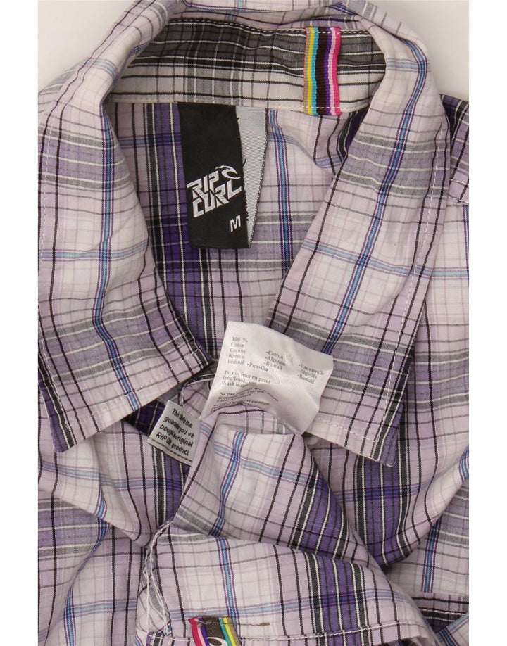 Rip Curl muška košulja kratkih rukava Srednje ljubičasta karirana pamuk