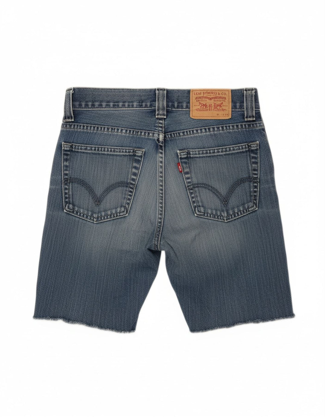 LEVI'S Womens 511 Slim Denim Shorts W29 Medium  Blue