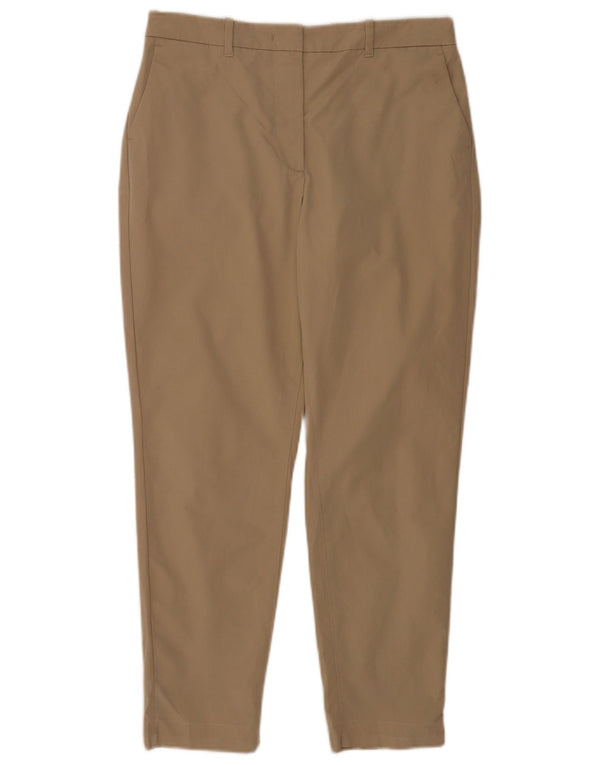 Marks & Spencer ženske sužene chino hlače UK 10 male W30 L26 bež