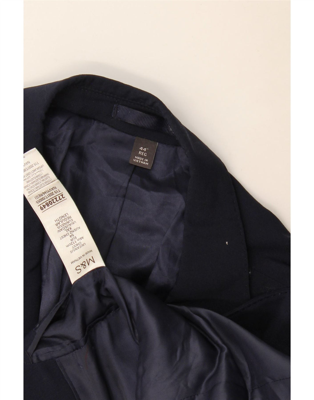 Marks & Spencer muška jakna sa 2 gumba UK 44 2XL tamnoplava vuna