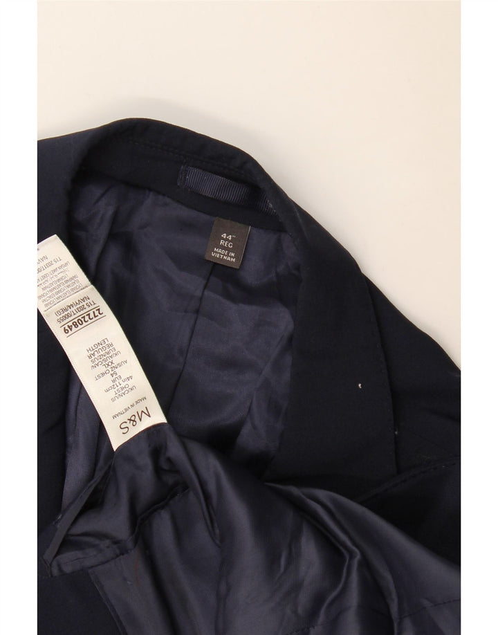 Marks & Spencer muška jakna sa 2 gumba UK 44 2XL tamnoplava vuna