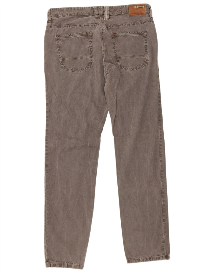 Camel Active muške ravne traperice W36 L34 sivi pamuk