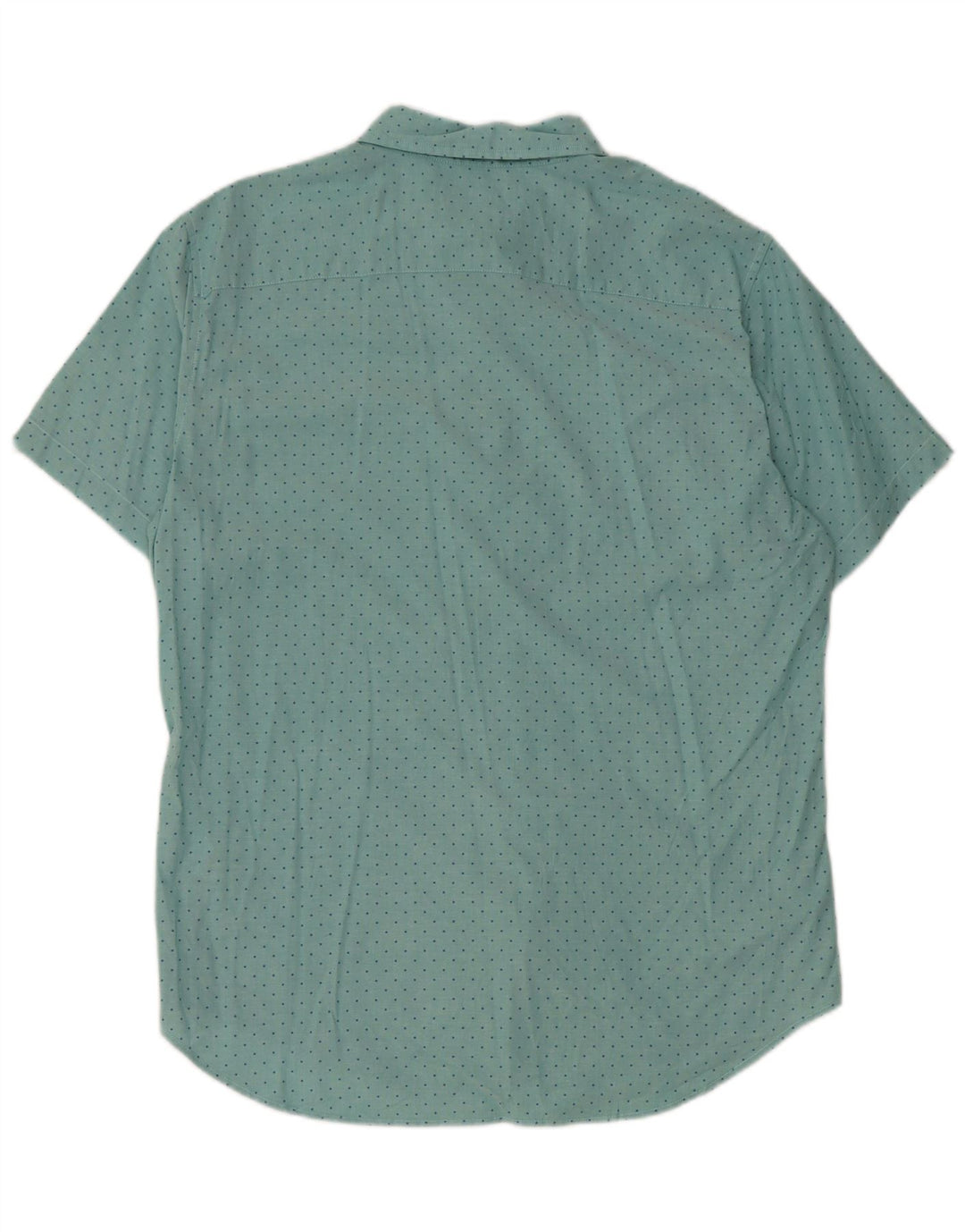 BONOBOS muška uska majica kratkih rukava, pamuk s velikim plavim točkicama