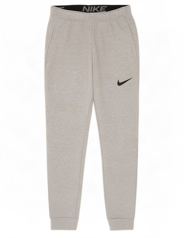 Nike Dri Fit Trenirke Hlače Joggers Mali sivi flekasti pamuk