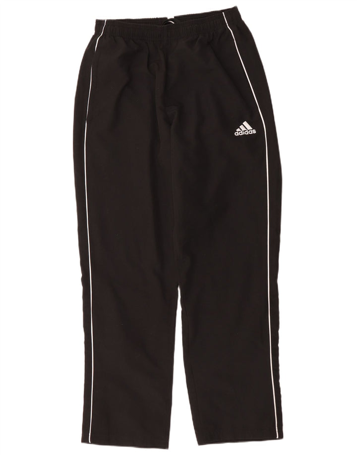 Adidas muške trenirke srednje crne poliesterske hlače
