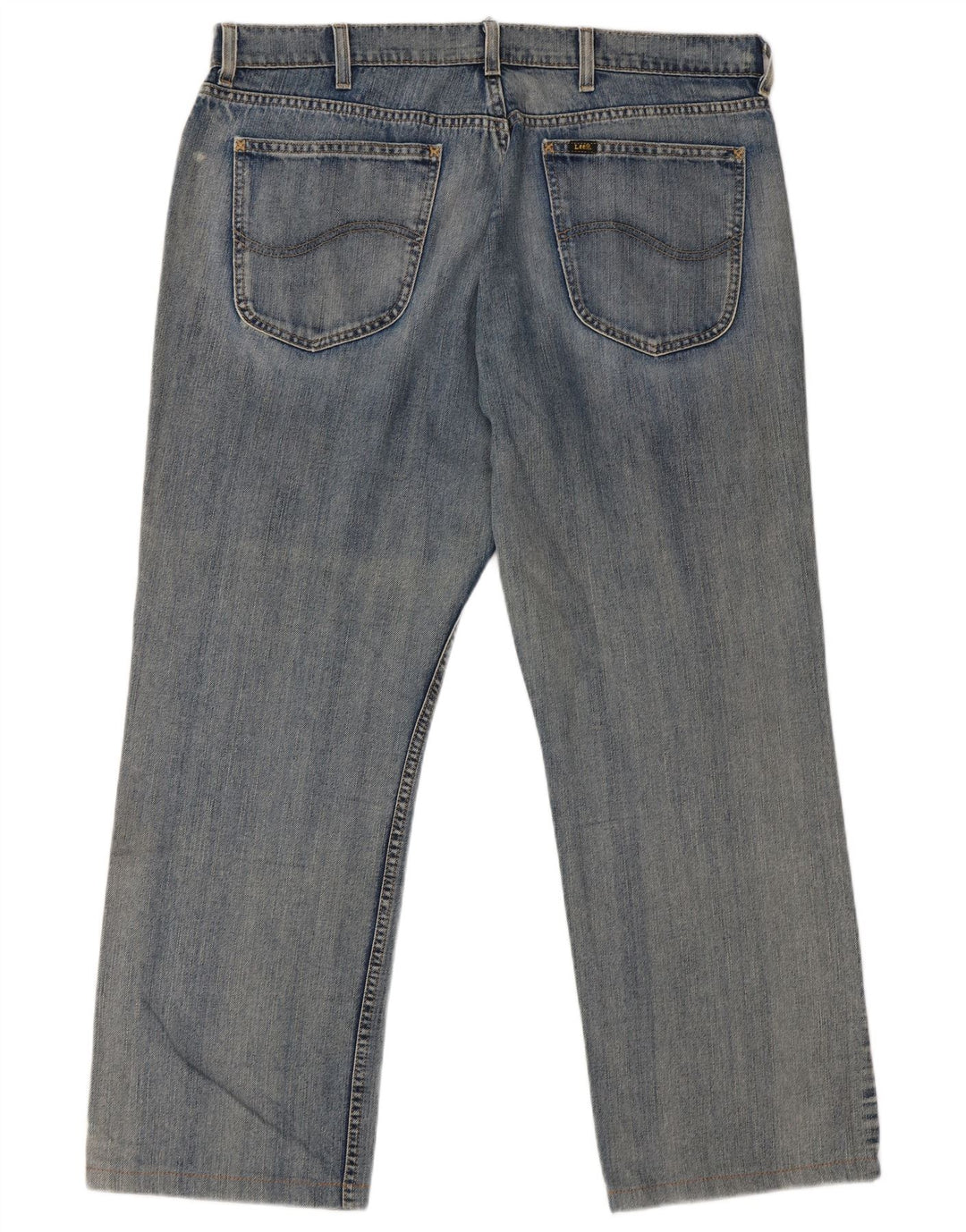 LEE Muške ravne traperice Veličina 48 W38 L29 Plavi pamuk