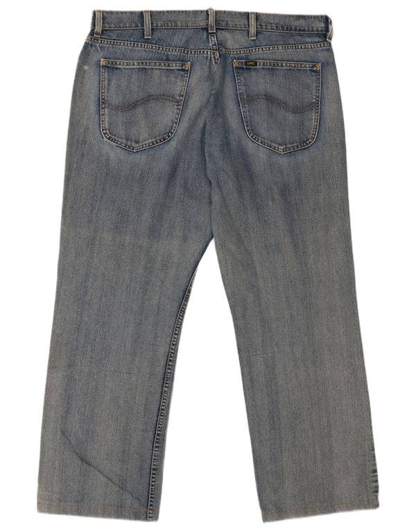 LEE Muške ravne traperice Veličina 48 W38 L29 Plavi pamuk