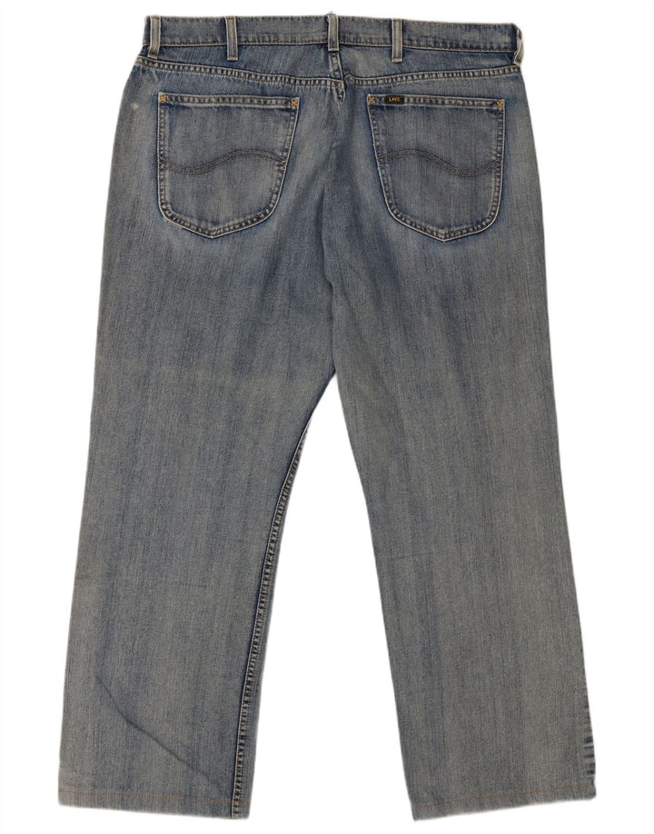 LEE Muške ravne traperice Veličina 48 W38 L29 Plavi pamuk