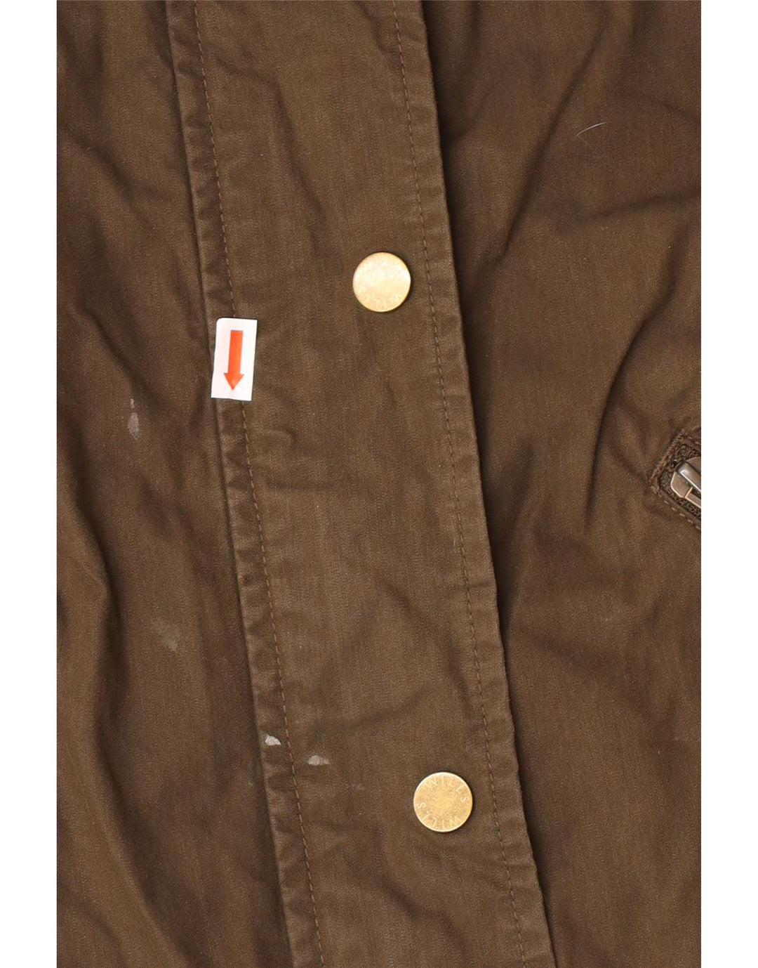 JACK WILLS Ženska pomoćna jakna UK 8 Mala kaki pamuk