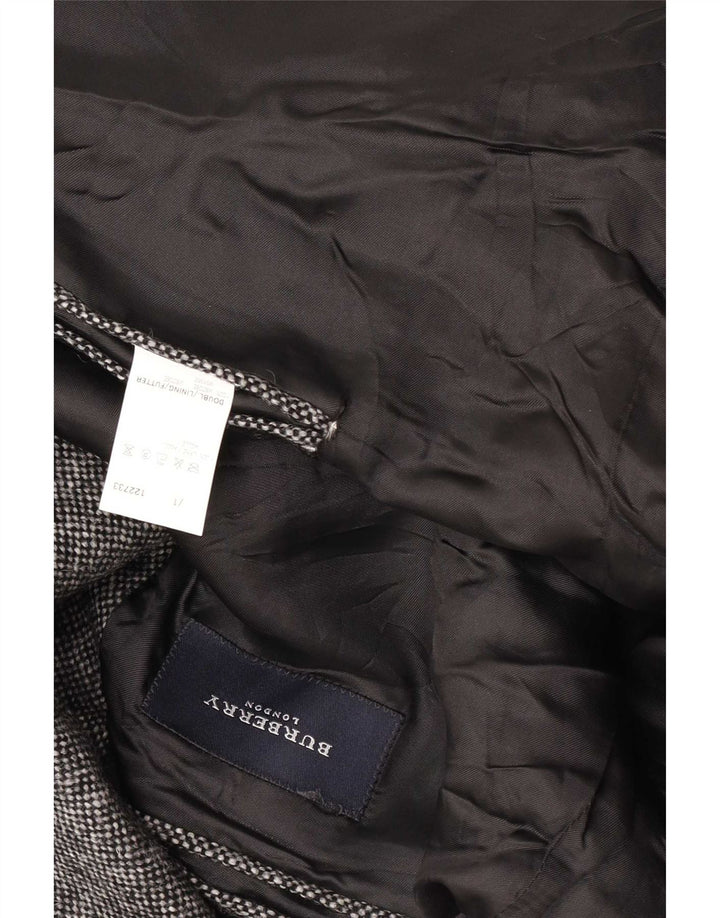Burberry muška jakna sa 2 gumba UK 40 velika siva flekasta vuna