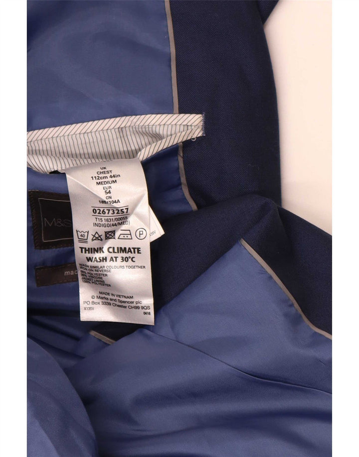Marks & Spencer muška jakna s 2 gumba UK 44 XL tamnoplava klasična