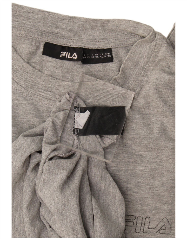 Fila muška majica XL siva