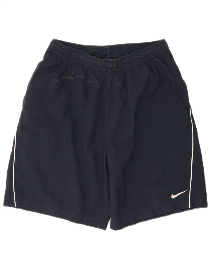 Nike Dri Fit sportske kratke hlače srednje tamnoplave boje od poliestera