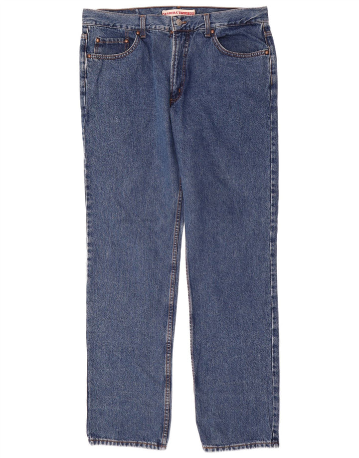 CARRERA Mens 700 Straight Jeans IT 56 3XL W40 L34 Plavi pamuk