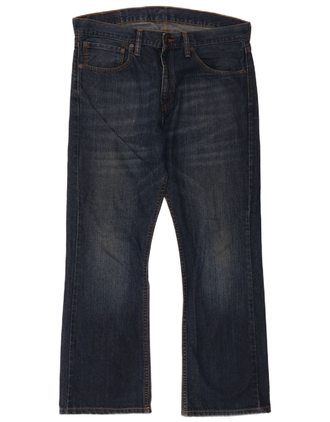 Levi's muške 527 Bootcut traperice W34 L30 tamnoplavi pamuk