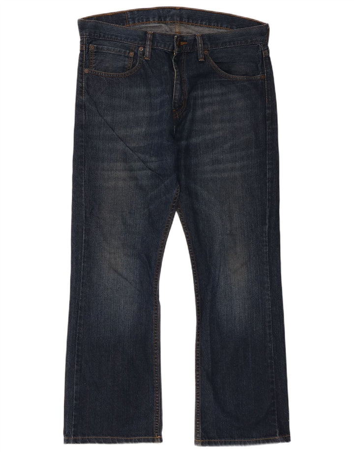 Levi's muške 527 Bootcut traperice W34 L30 tamnoplavi pamuk