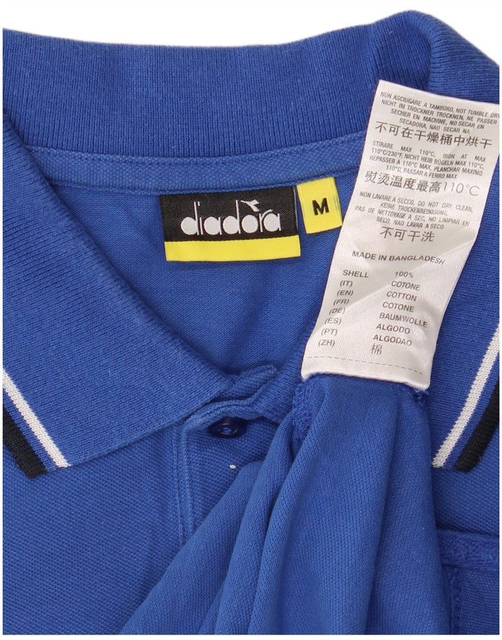 Diadora muška polo majica srednje plavi pamuk