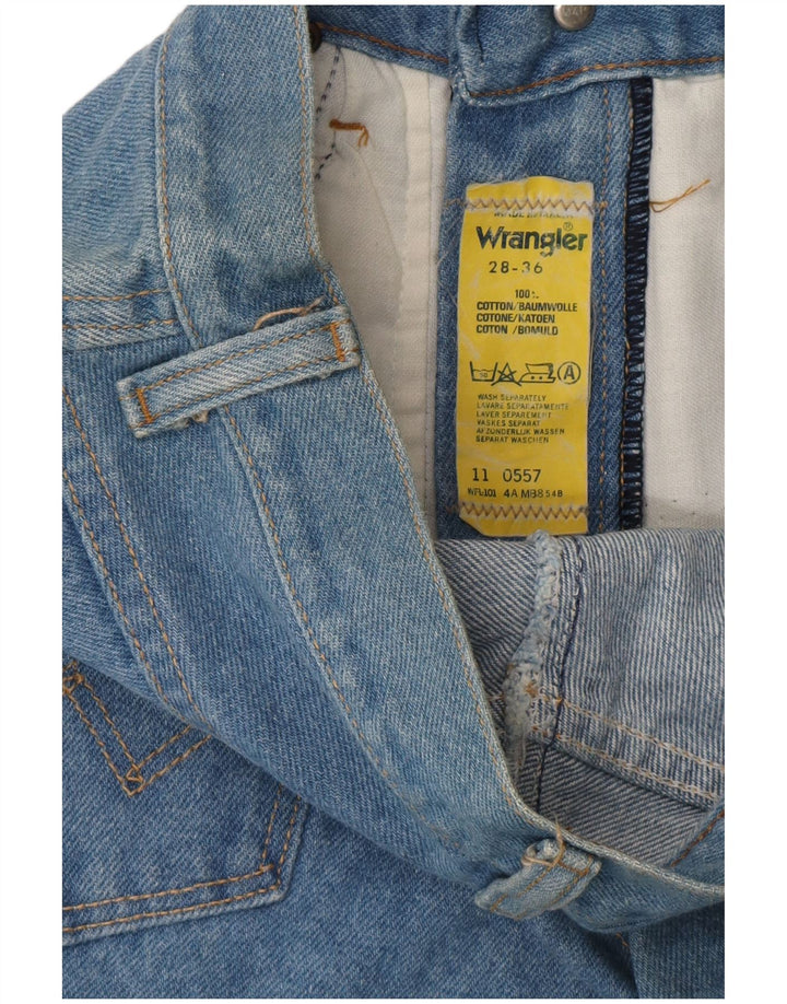 Wrangler ženske uske traperice W28 L36 plavi pamuk