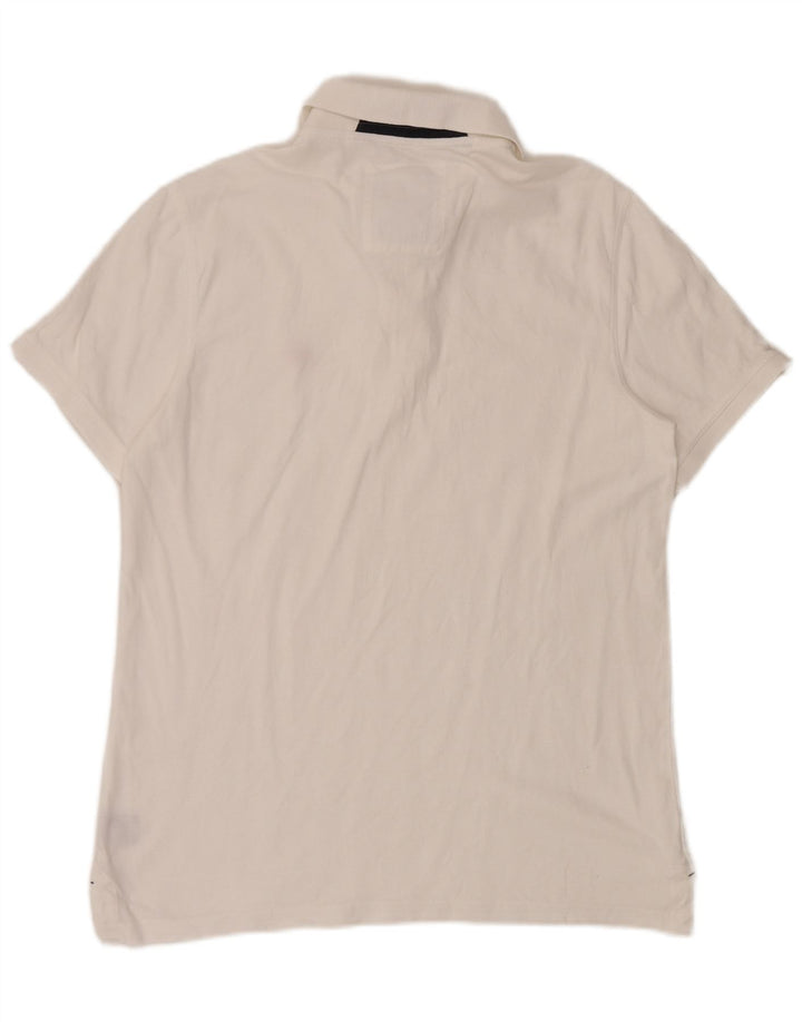 Crew Clothing Muška polo majica Srednje bijeli pamuk