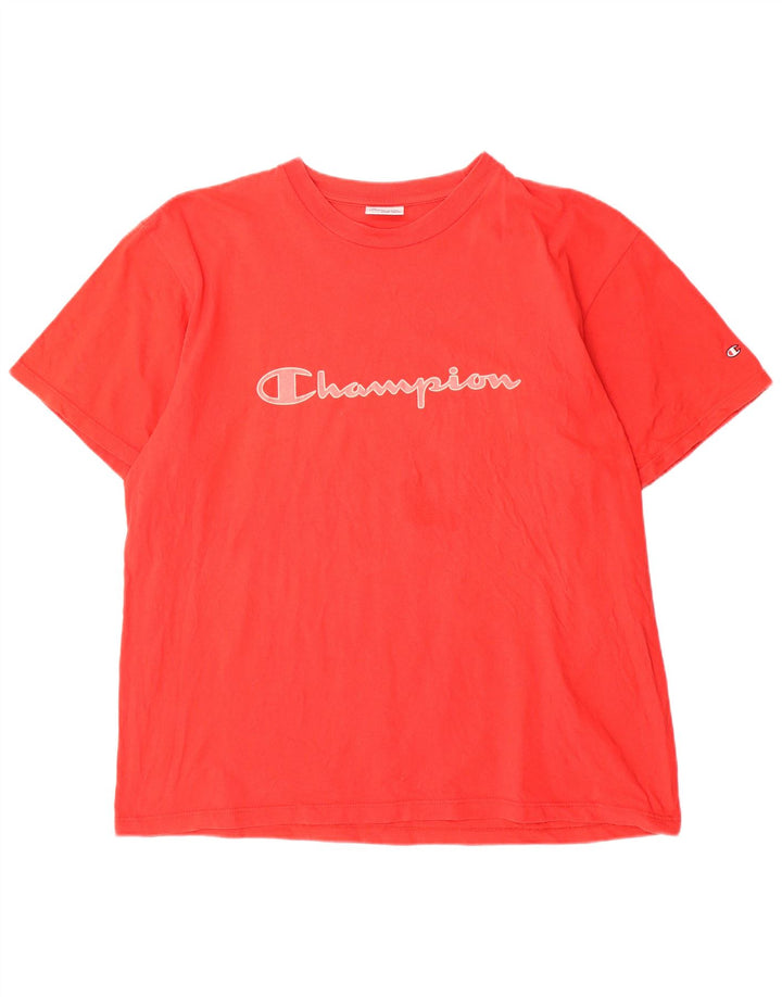 CHAMPION Muška majica s grafičkim motivima 2XL crvena